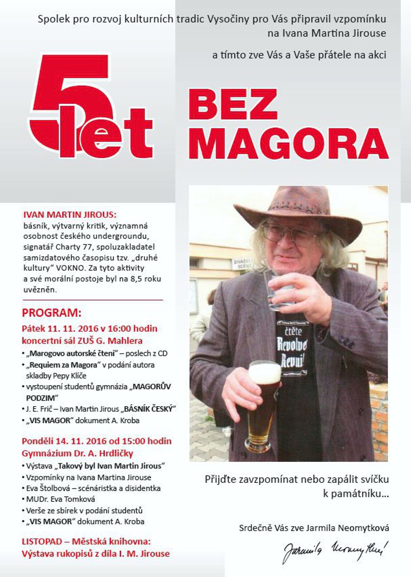 5 let bez Magora - Plakát